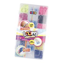 Loomband-Set, Neon, 600-teilig