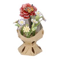 Bausatz 3D,  Blumen, Kamelie