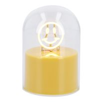 LED-Leuchte Smiley, gelb, 7 x 10 cm