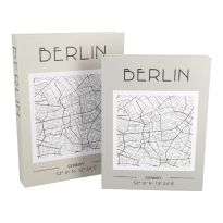 2er Set Buchkarton Stadt, Berlin