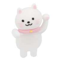 Handysticker-Figur, Katze/pink