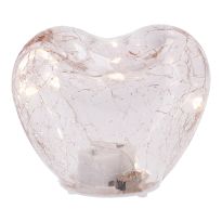 LED-Herz Crackle, weiß