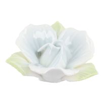 Porzellan-Blüte, blau, 6 cm