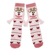 Freunde-Socken Magnet, Xmas/Rentier, Größe 35-38