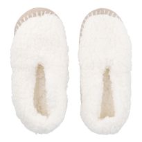Hausschuhe Teddy, offwhite, Gr. 39-42