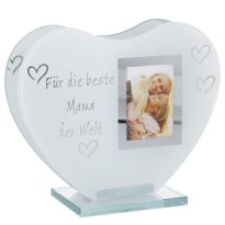 LED-Bilderrahmen Herz, Mama