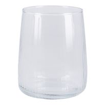Wasserglas Rillen, bauchig, 300 ml