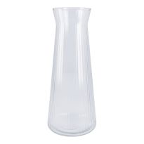 Karaffe Rillen, klar, 1 l