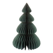 Deko-Baum Wabe, dunkelgrün, 60 cm
