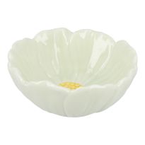 Schale Blüten, hellgrün, 9.5 cm