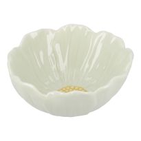 Schale Blüten, hellgrün, 12 cm