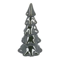 Deko-Tanne Rustik, grün, 17.5 cm