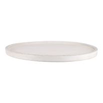 Deko-Schale Edel, weiß gewischt, 31 cm