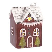 LED-Haus Rustik, Stern, 10 cm