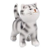 Deko-Katze, schlicht/stehend, 8.5 cm