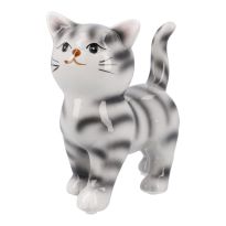 Deko-Katze, schlicht/stehend, 12.8 cm
