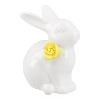 Hase Blumen, gelb, 10 cm
