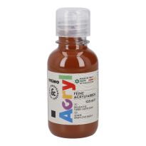 Acrylfarbe, sienna gebrannt, 125 ml