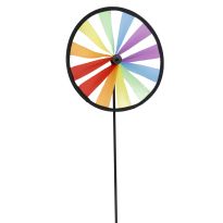 Windmühle Regenbogen, Kreis, 20 cm
