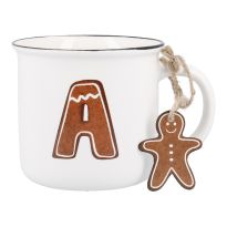 Becher Buchstabe/Lebkuchen, A, 380 ml