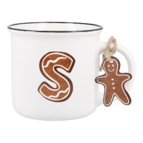 Becher Buchstabe/Lebkuchen, S, 380 ml