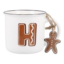 Becher Buchstabe/Lebkuchen, H, 380 ml