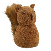 Türstopper Eichhörnchen, hellbraun, 23 cm