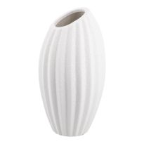 Vase Struktur, organisch/matt, 15 cm