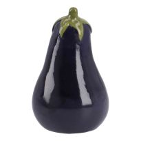 Deko-Gemüse, Aubergine, 5.5 x 8.5 cm