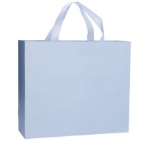 Geschenktüte Uni/matt, hellblau, 36 x 31 cm