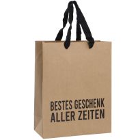 Geschenktüte Kraft, Bestes Geschenk, 22 x 28 cm