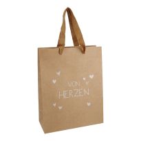 Tüte Kraft, von Herzen, 28 cm