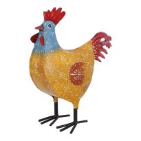 Hahn Peter, orange, 25 cm