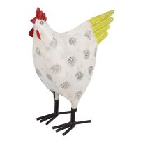 Hahn Tim, weiß/gelb, 25 cm