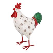 Huhn Oskar, weiß, 36 cm