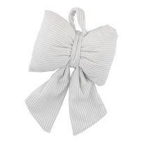 Cord-Schleife, creme, 13 x 20 cm