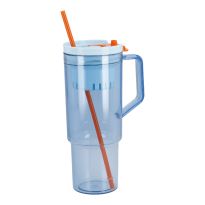 Trinkbecher mit Einsatz, blau, 1200 ml