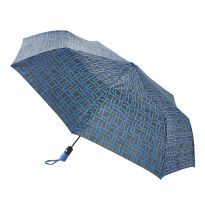 Taschenschirm Design, blau