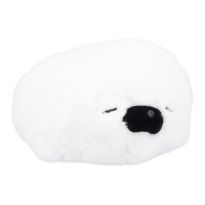 Kuscheltier Robbe, weiß, 40 cm