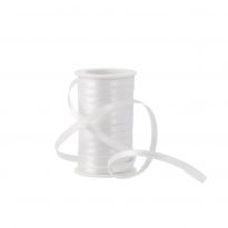 Geschenkband Satin, weiß, 3mm x 10m