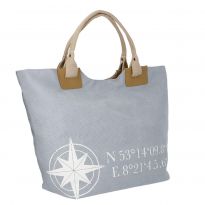 Shopper Canvas, hellblau