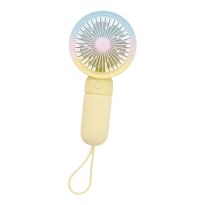 Ventilator Regenbogen, gelb, 18 cm