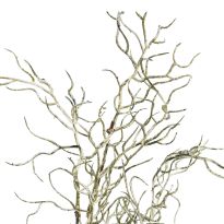Zweig Weide, grün/weiß, 94 cm