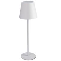 LED-Tischlampe Akku, weiß, 37 cm