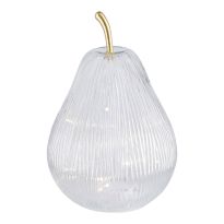 LED-Birne Glas, klar, 24 cm