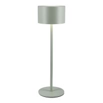 LED-Leuchte Akku, rund/grün, 26 cm
