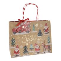 Geschenktüte Motiv, Santa, 23 x 18 cm