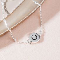 Armband silber, O