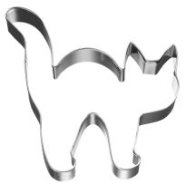 Ausstechform Halloween Katze, 7 cm