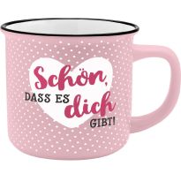 Becher Emaille-Optik, Schön, 350 ml